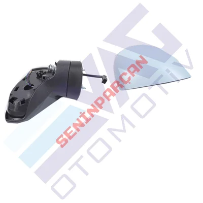 6J1857508 - DIŞ DİKİZ AYNASI ( ELEK.) SAĞ İBİZA 2008- - Aftermarket