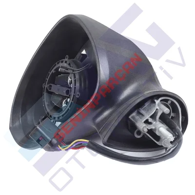 1P1857507K - DIŞ DİKİZ AYNASI SOL LEON 2009-