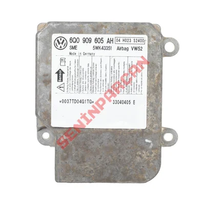 6Q0909605AH - HAVA YASTIĞI KONTROL ÜNİTESİ - Original