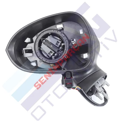 1P1857507K - DIŞ DİKİZ AYNASI SOL LEON 2009-