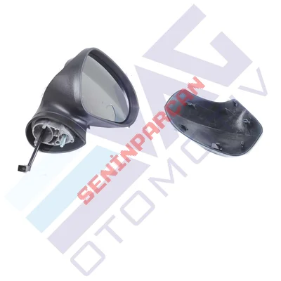6J1857508 - DIŞ DİKİZ AYNASI ( ELEK.) SAĞ İBİZA 2008- - Aftermarket