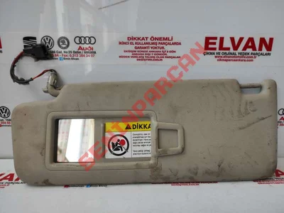 5F0857551 - AYDINLATMALI AYNA VE KORUYUCU. - Used Original