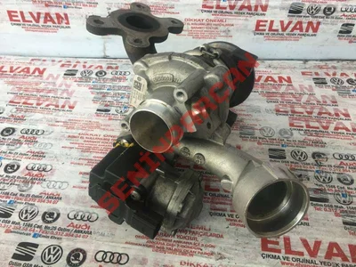04E145713Q - TURBO MANIFOLD - Used Original