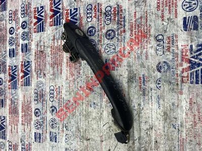 6N0837207 - DIŞ KAPI KOLU, SIYAH, KILIT
