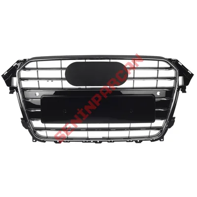 8K0853651E - PANJUR BÜYÜK PLAKALIK AUDI A4 PARLAK SİYAH 2012-15