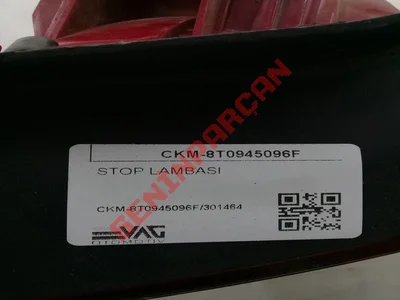 8T0945096F - STOP LAMBASI - Used Original
