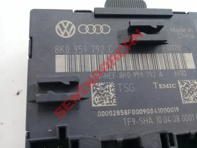 8K0959792C - KAPI KONTROL ÜNİTESİ - Used Original