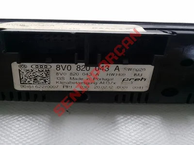 8V0820043A - KULLANIM VE GÖSTERGE ÜNİTESİ