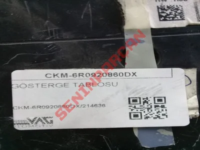 6R0920860DX - GOSTERGE - Used Original