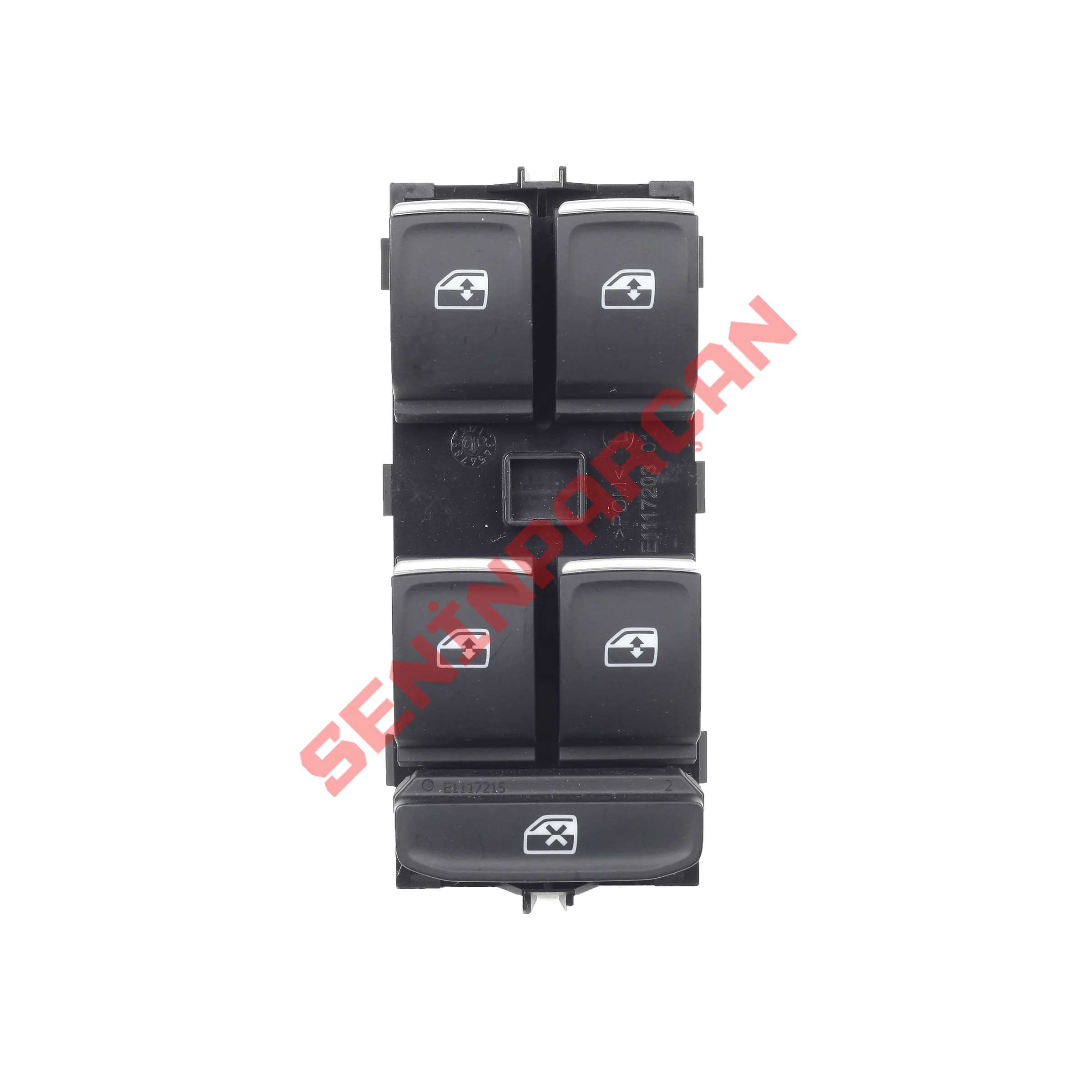 5G0959857E - CAM DÜĞMESİ DÖRTLÜ KROMLU