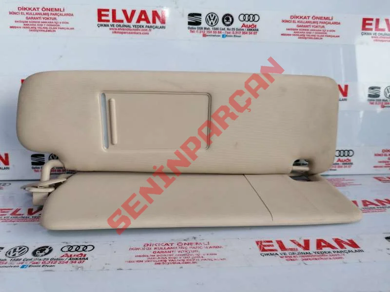 7P0857552 - AYDINLATMALI AYNA VE KORUYUCU