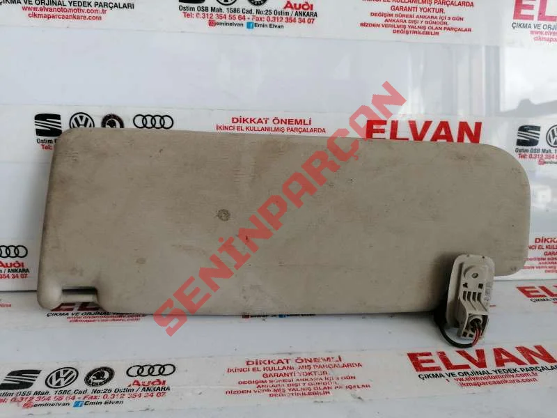 1K0857552 - AYDINLATMALI AYNA VE KORUYUCU.