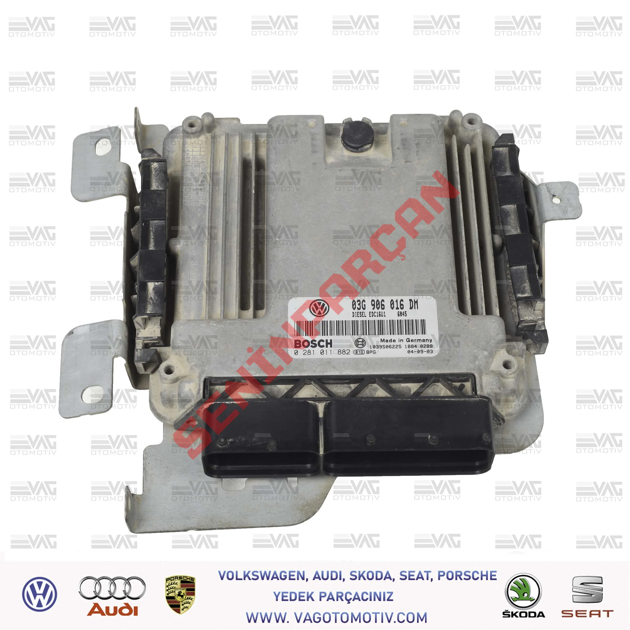 03G906016DM - DİZEL MOTOR KONTROL ÜNİTESİ