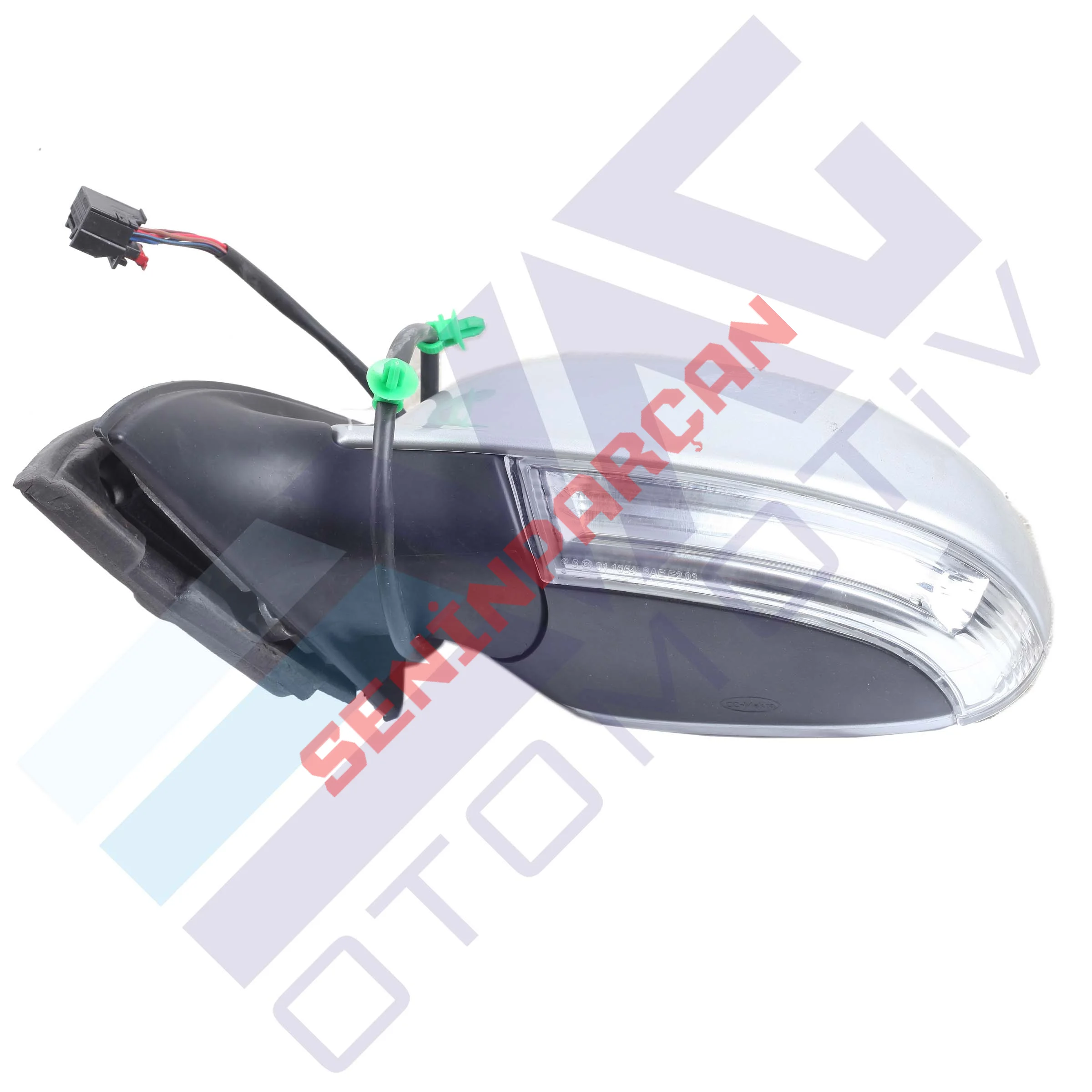 1K1857507DC9B9 - DIŞ DİKİZ AYNASI SOL ELEKTRİKLİ JETTA 2006-2011