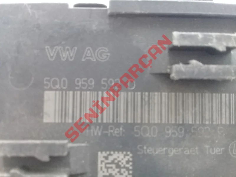 5Q0959592D - KAPI KONTROL ÜNİTESİ