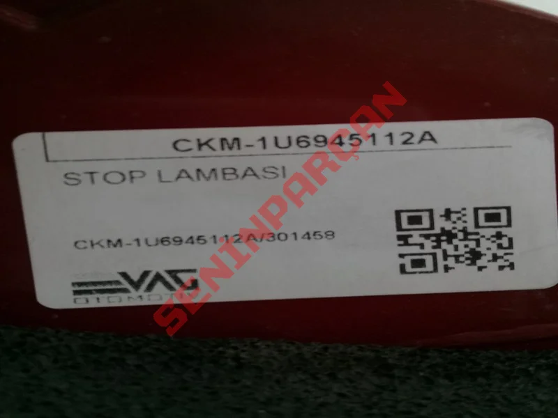 1U6945112A - STOP YARIM SAG AMPULSUZ