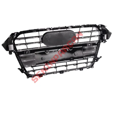 8K0853651E - PANJUR BÜYÜK PLAKALIK AUDI A4 PARLAK SİYAH 2012-15