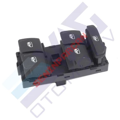 5G0959857D - ELEKTRİKLİ CAM KROMSUZ  OTOMATİĞİ - Orjinal