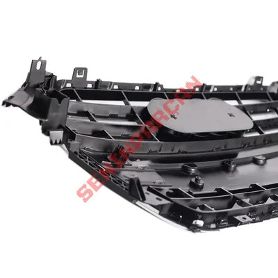 8K0853651E - PANJUR BÜYÜK PLAKALIK AUDI A4 PARLAK SİYAH 2012-15