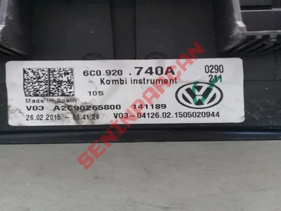6C0920740A - GOSTERGE - İkinci El Orjinal