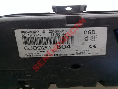 6J0920804X - GOSTERGE TABLOSU - İkinci El Orjinal