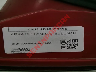 8D9945095A - ARKA SİS LAMBASI BULUNAN - İkinci El Orjinal