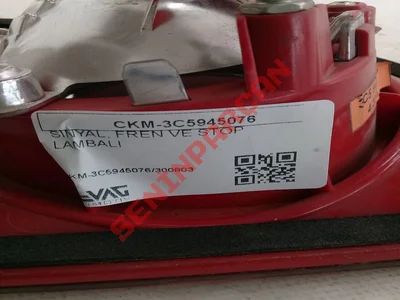 3C5945076 - SİNYAL, FREN VE STOP LAMBALI - İkinci El Orjinal