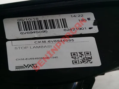 6V6945095 - STOP LAMBASI - İkinci El Orjinal