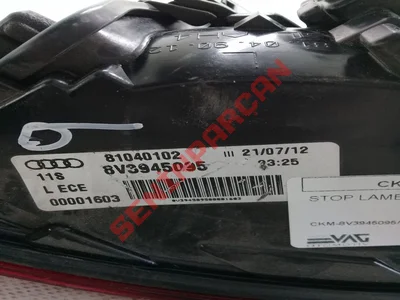 8V3945095 - STOP LAMBASI