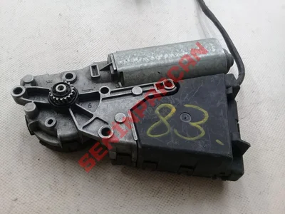 6Q0959591 - SÜRGÜLÜ TAVAN MOTORU - İkinci El Orjinal