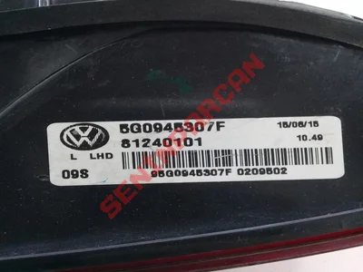 5G0945307F - STOP LAMBASI - İkinci El Orjinal