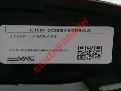 6Q6945096AA - STOP LAMBASI