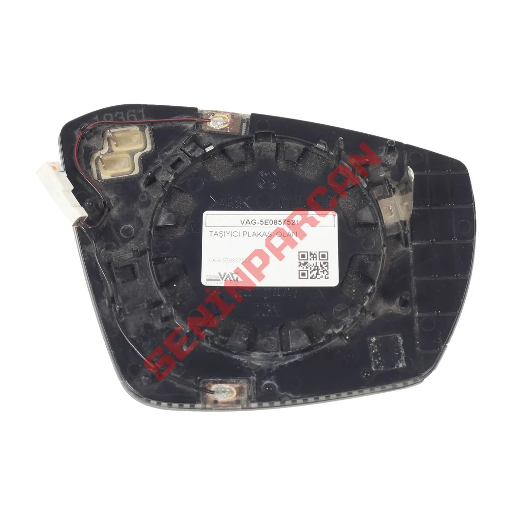 5E0857521 - TAŞIYICI PLAKASI OLAN