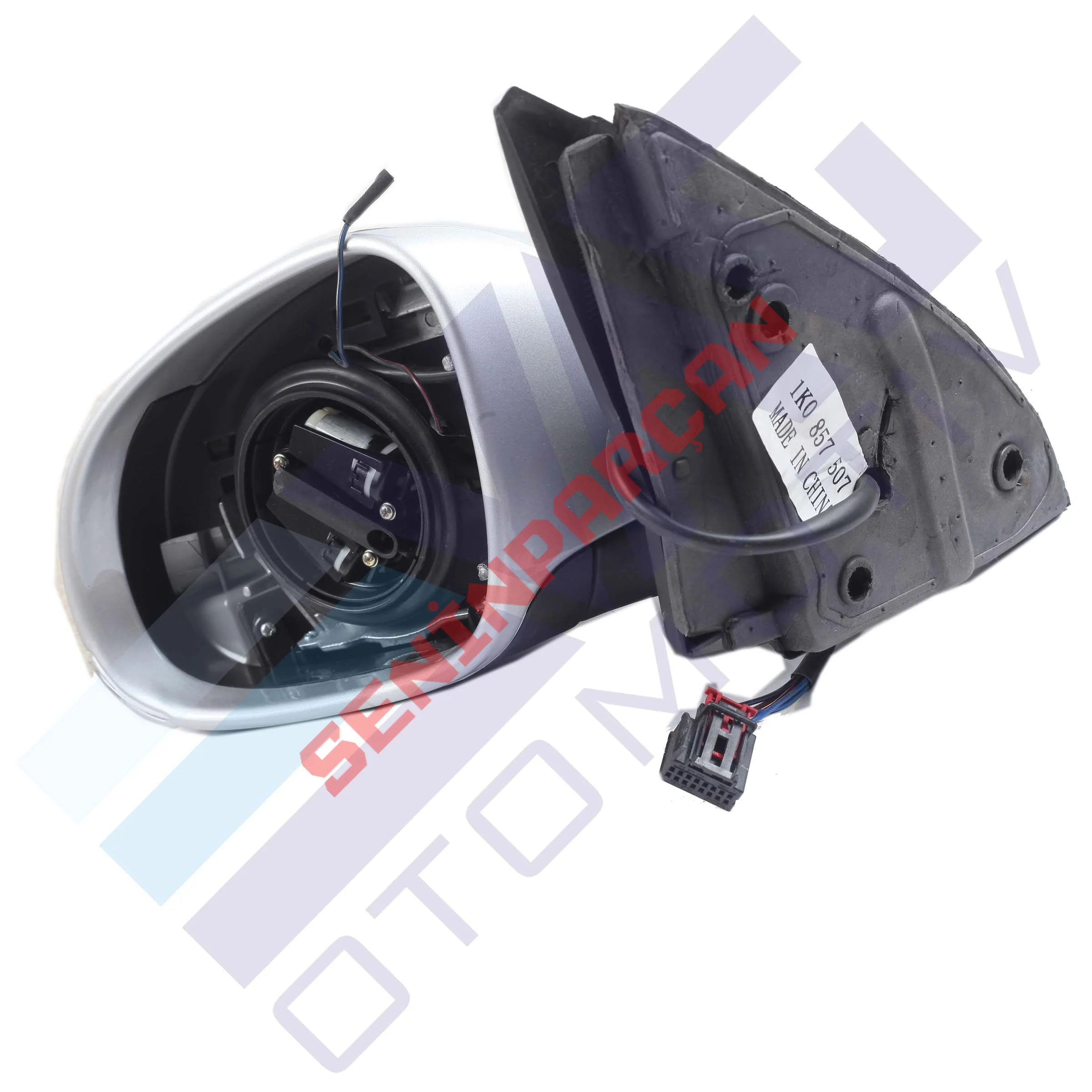 1K1857507DC9B9 - DIŞ DİKİZ AYNASI SOL ELEKTRİKLİ JETTA 2006-2011