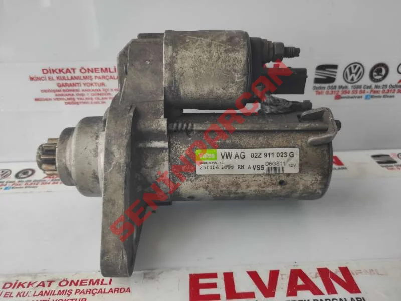 02Z911023GX - MARŞ MOTORU