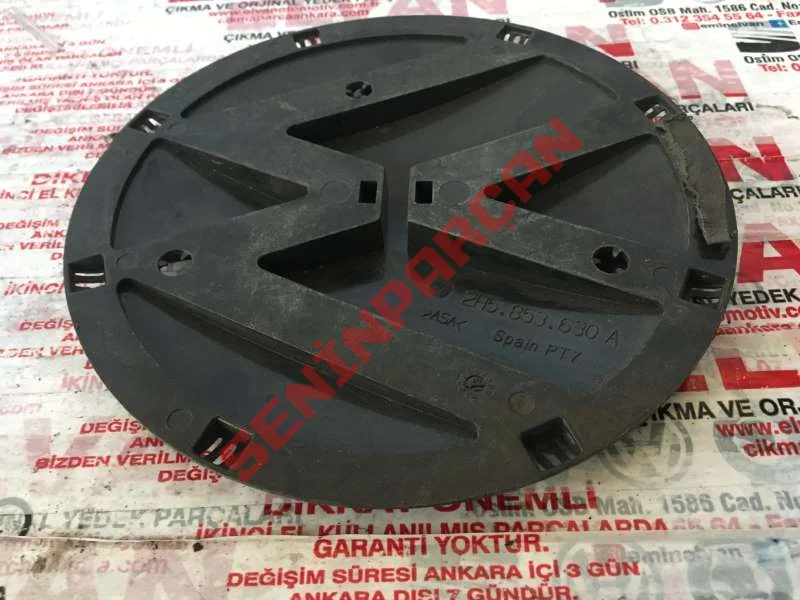 2H5853630A - VW İŞARETİ