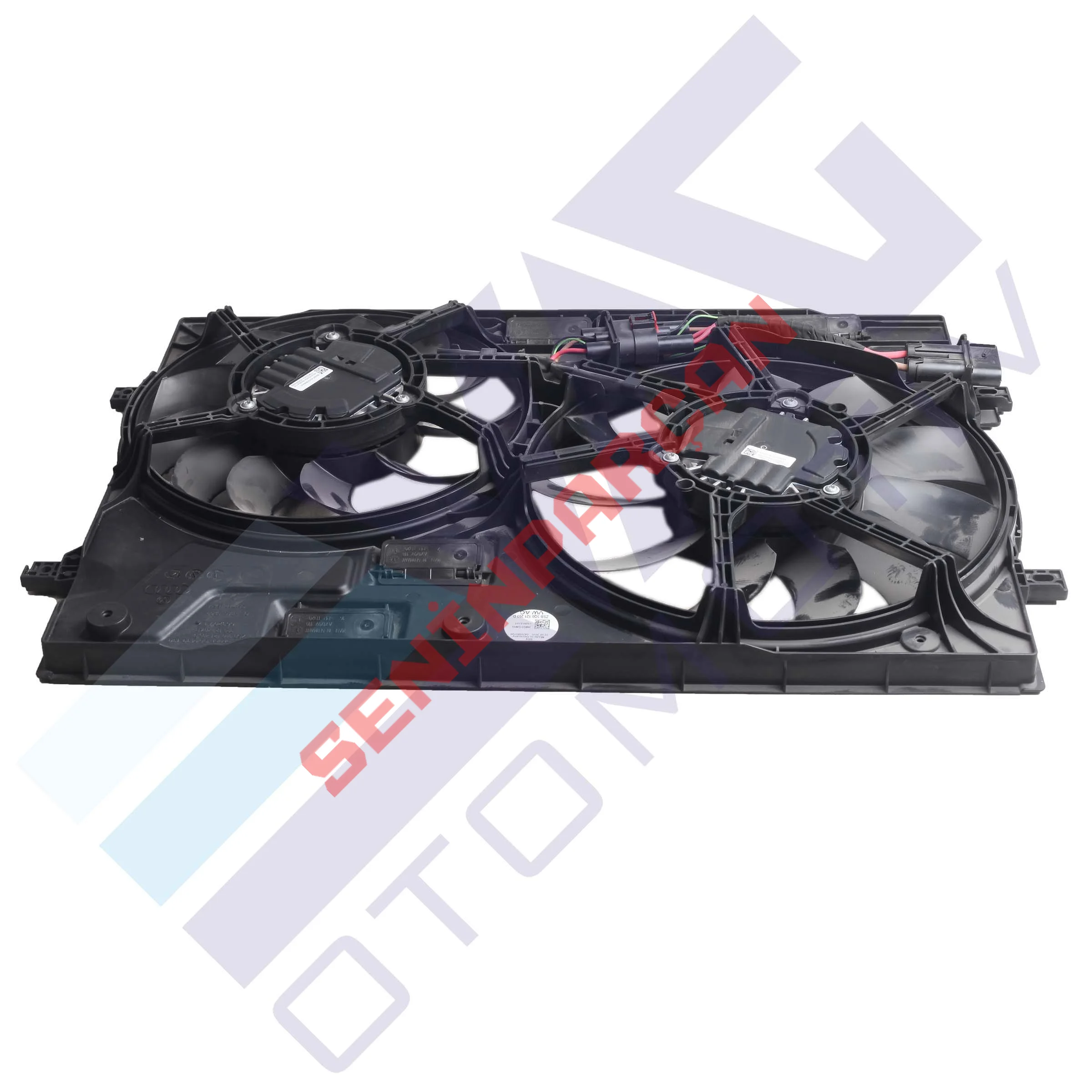 3Q0121203D - FAN SETİ ÇİFT FAN KOMPLE SET