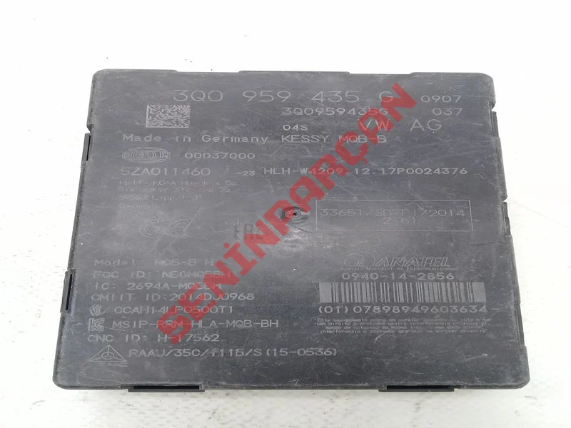 3Q0959435G - KONTROL UNITESI