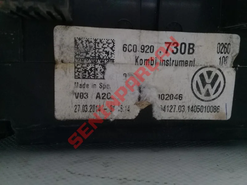 6C0920730B - KOMBIINSTRUMENT