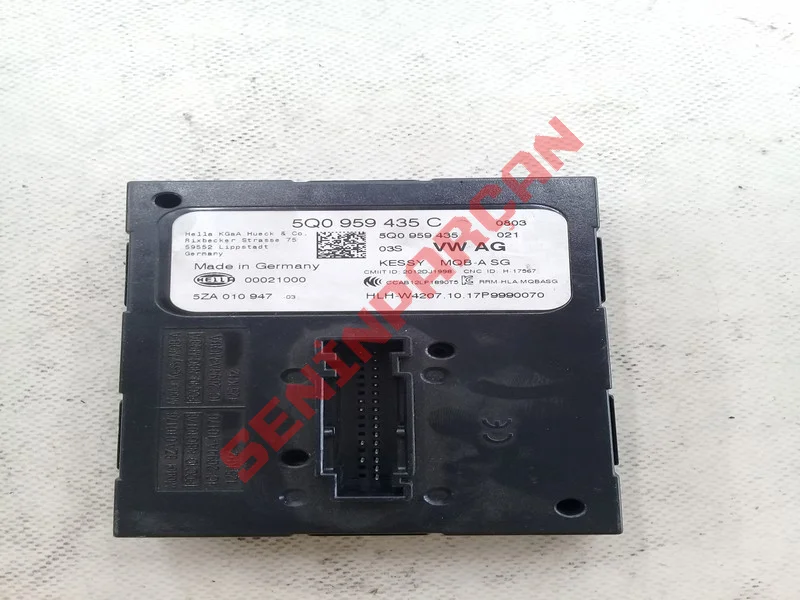 5Q0959435C - GİRİŞ VE ÇALIŞTIRMA İZNİ İÇİN