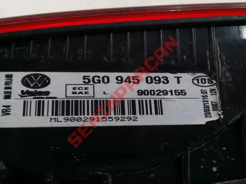 5G0945093T - STOP LAMBASI